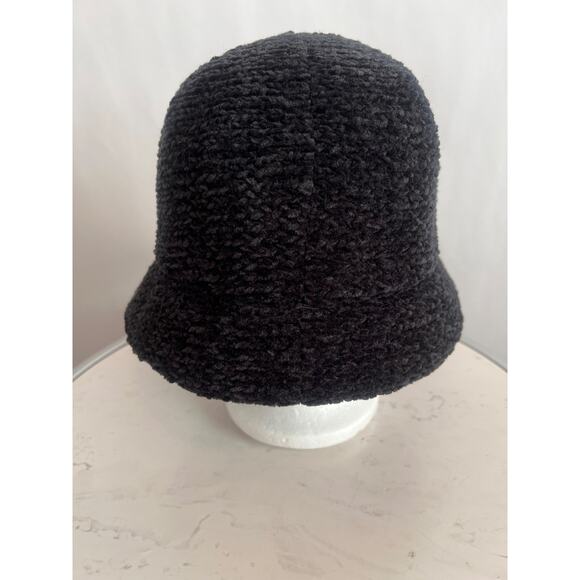 AUGUST HAT COMPANY BLACK W/ GOLD PEARL BUTTERFLY AND FLOWER EMBELLSHMENTS - Picture 4 of 10